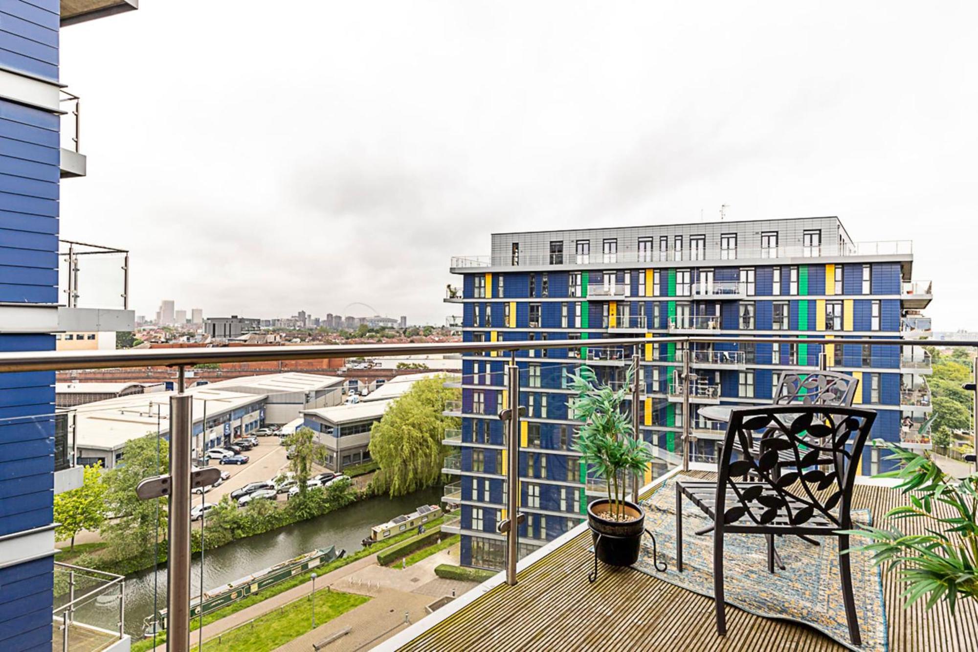 Vibrant London Canal Apartment Exteriör bild